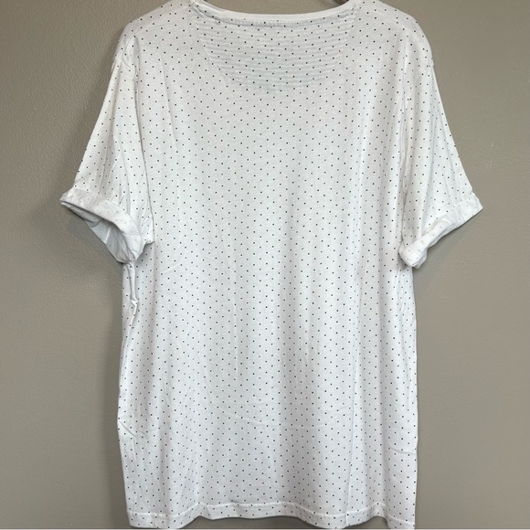 4/25$ NWT Denim & Flower Ricky Singh Men’s White Short Sleeve Tee Size XL - Picture 2 of 9